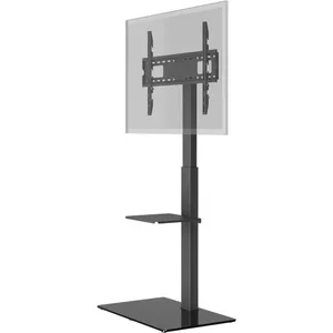 TV cabinet Goobay 58526 Black Steel 1 shelf 650x400x1458 mm