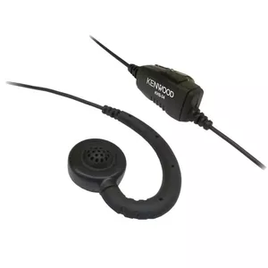 Kenwood Electronics KHS-34 headphones/headset Wired Ear-hook Black