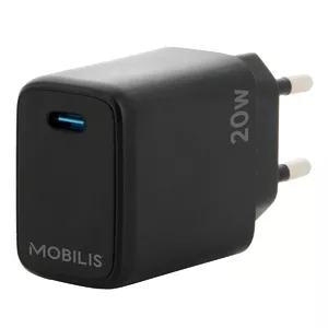 Mobile device charger Mobilis 001361 Universal Black AC Auto