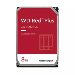 HDD Western Digital Red Plus 8 ТБ 3.5" Serial ATA III WD80EFPX