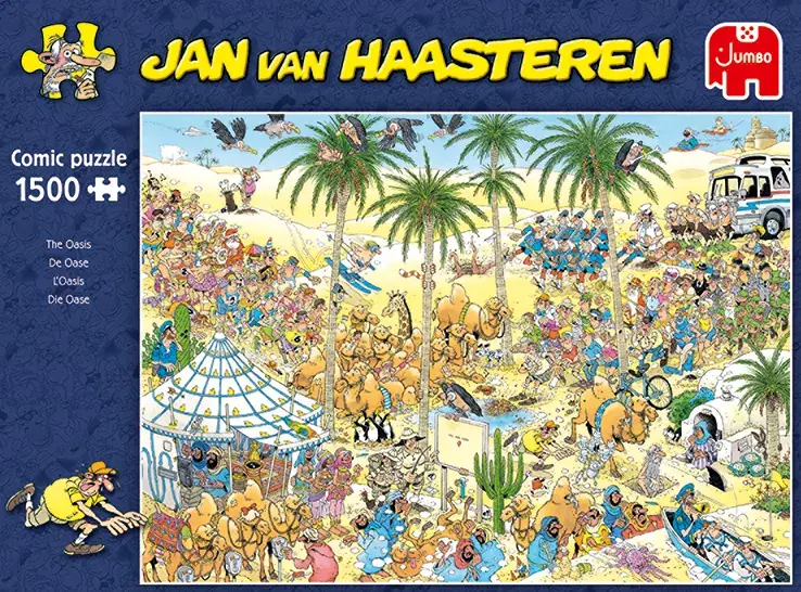 Jumbo puzle Jan van Haasteren The Oasis Photo 6