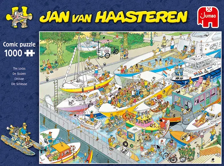 Puzzle Jan van Haasteren The Locks 1000 pcs Photo 6