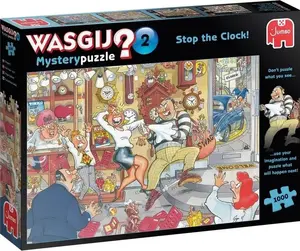 Puzlis Jumbo Wasgij Mystery 2 «Stop the Clock» — 1000 detaļas