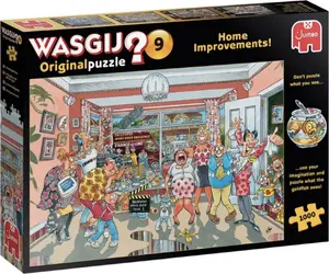 Jumbo Wasgij Original 9 puzzle — Home Improvements — 1000 pieces