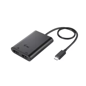 i-tec USB-C Dual 4K/60Hz HDMI Видео Адаптер 7680x4320 Черный