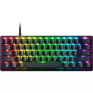Vadu vadāma spēļu klaviatūra Razer Huntsman V3 Pro Nordic Black — analogās optiskās slēdzenes