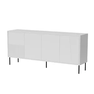 Комод cama meble 4D ABI 200x45x88 см матовый белый