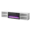 TV skapītis cama meble POLO 180x33x39 ar kamīnu Photo 2