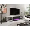 TV skapītis cama meble POLO 180x33x39 ar kamīnu Photo 4