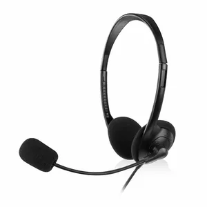 Ewent EW3563 headphones/headset Wired Head-band Calls/Music Black