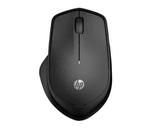 HP 285 Silent Wireless Mouse Black Ambidextrous RF Wireless 1200 DPI 3 Buttons Wheel Battery Powered