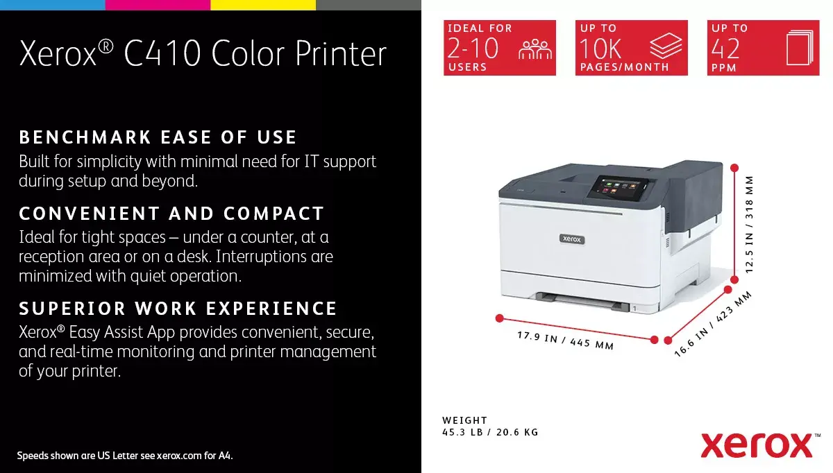 Принтер Xerox C410 Photo 8