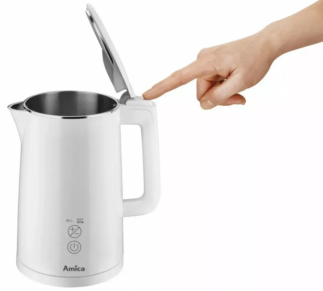 Elektriskā tējkanna AMICA 1.5L 2200W KF 6011 Photo 4