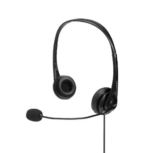 Austiņas Lindy USB Type A Wired Headset with In-Line Control