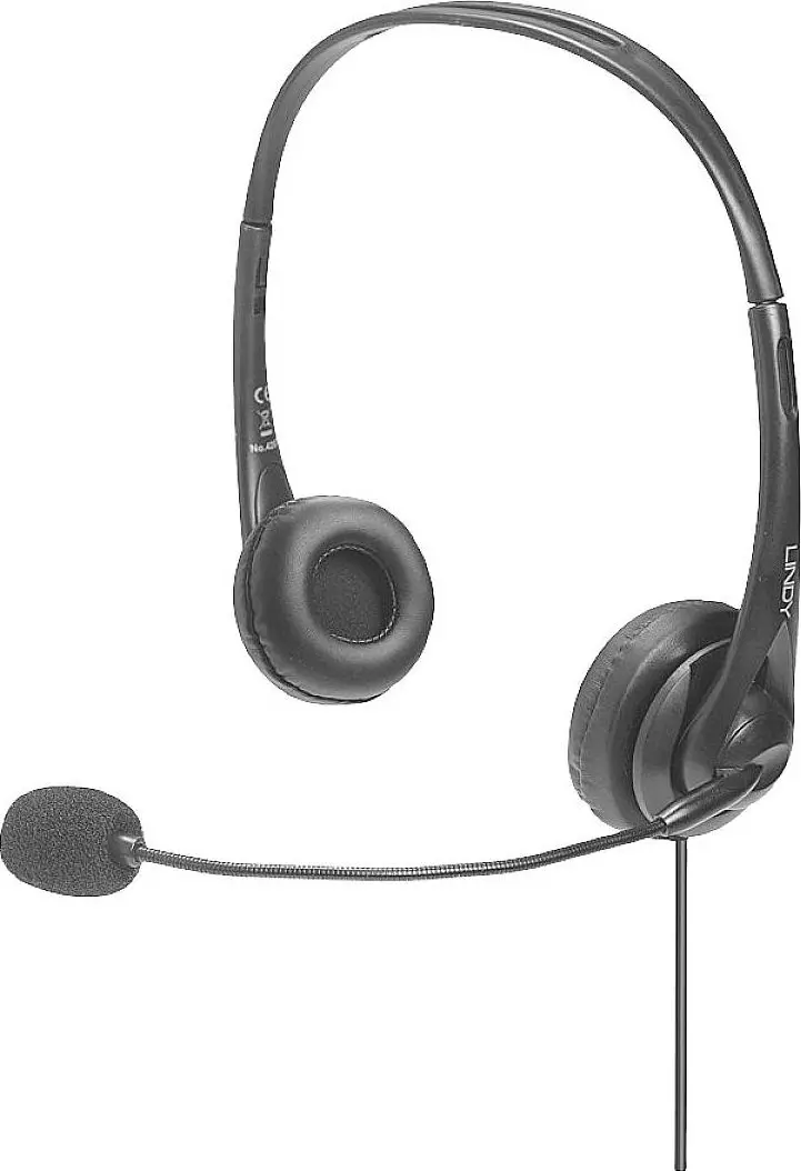 Austiņas Lindy USB Type A Wired Headset Photo 5