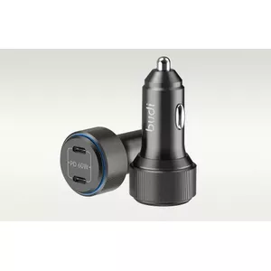 Автомобильное зарядное устройство USB-C BUDI 632 — 60W быстрая зарядка, USB Power Delivery