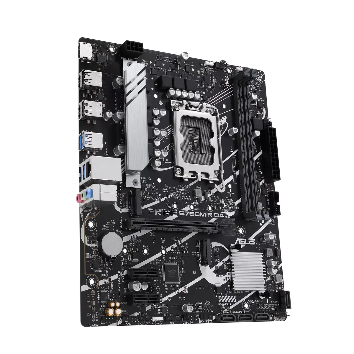 Motherboard ASUS PRIME B760M-R D4, 90MB1HA0-M0EAY0 Photo 3