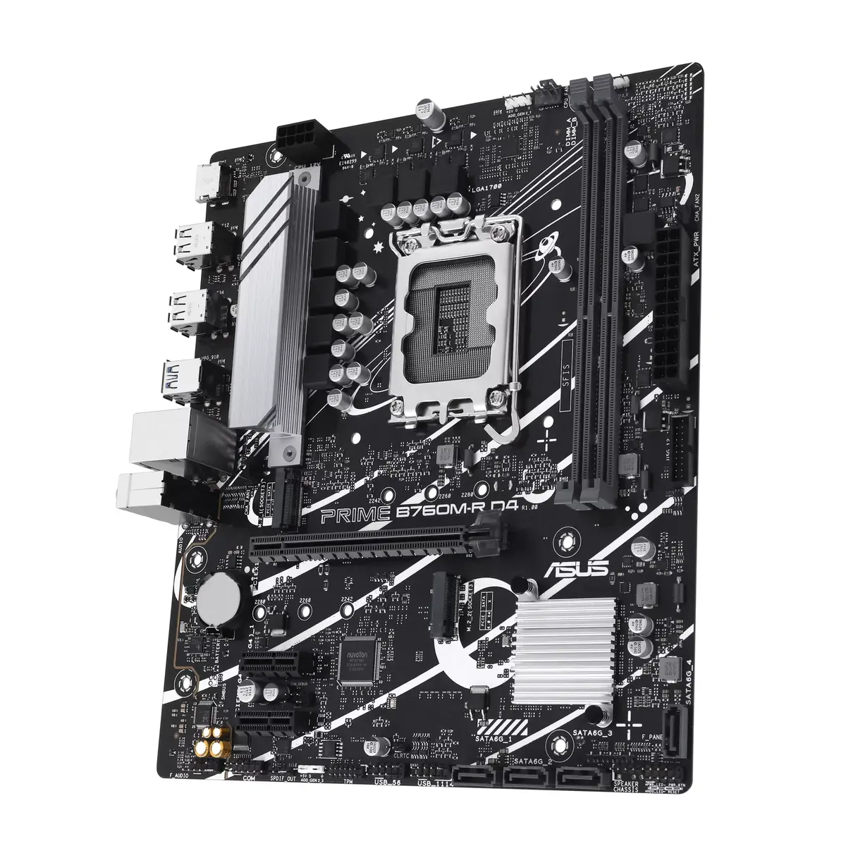 Motherboard ASUS PRIME B760M-R D4, 90MB1HA0-M0EAY0 Photo 4