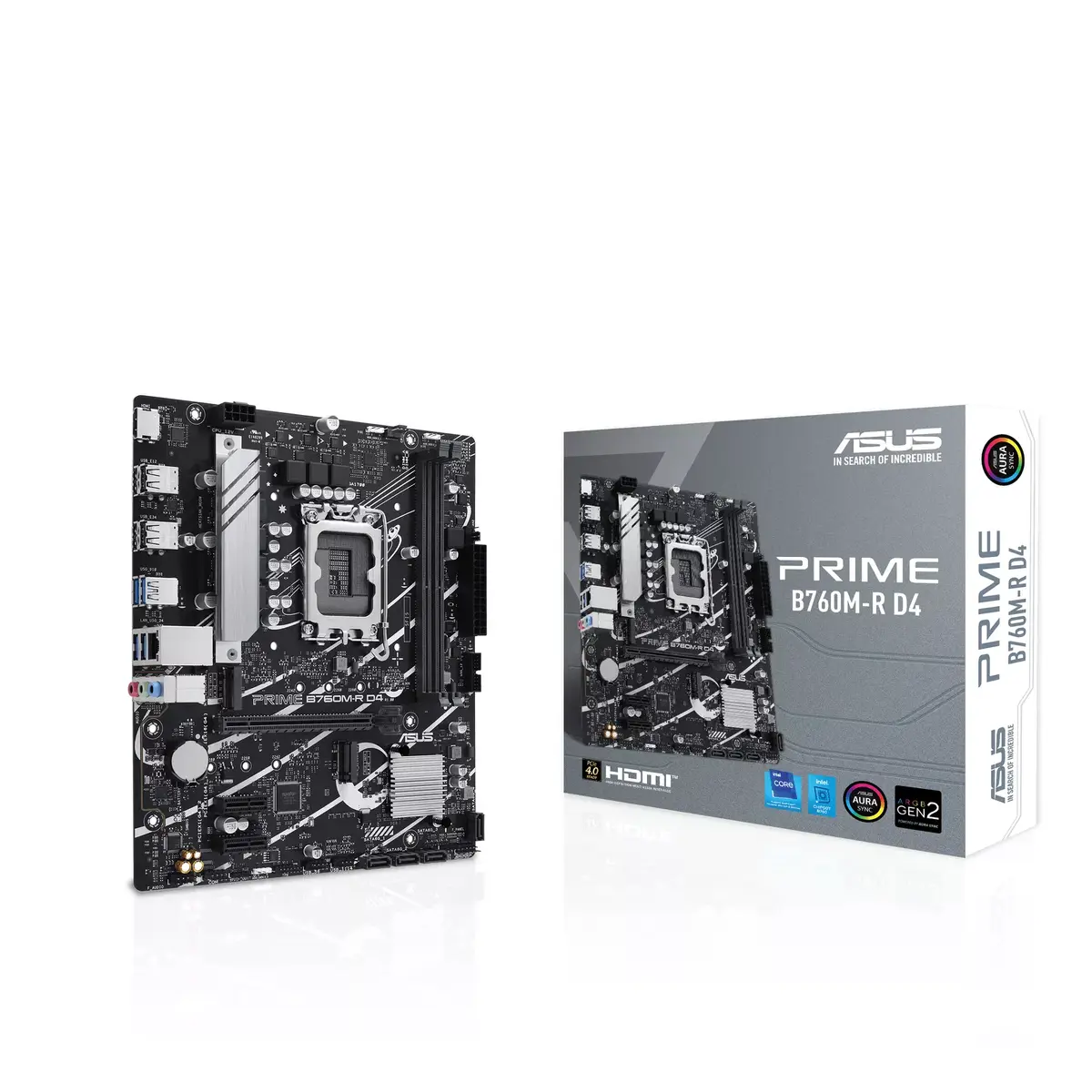 Motherboard ASUS PRIME B760M-R D4, 90MB1HA0-M0EAY0 Photo 8