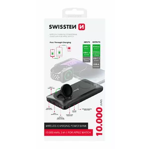 Power bank SWISSTEN Wireless for Apple Watch and MagSafe devices 10000mAh