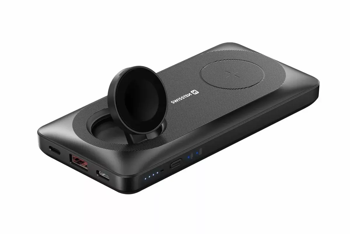 SWISSTEN Wireless power bank 10000mAh for Apple Watch Photo 5
