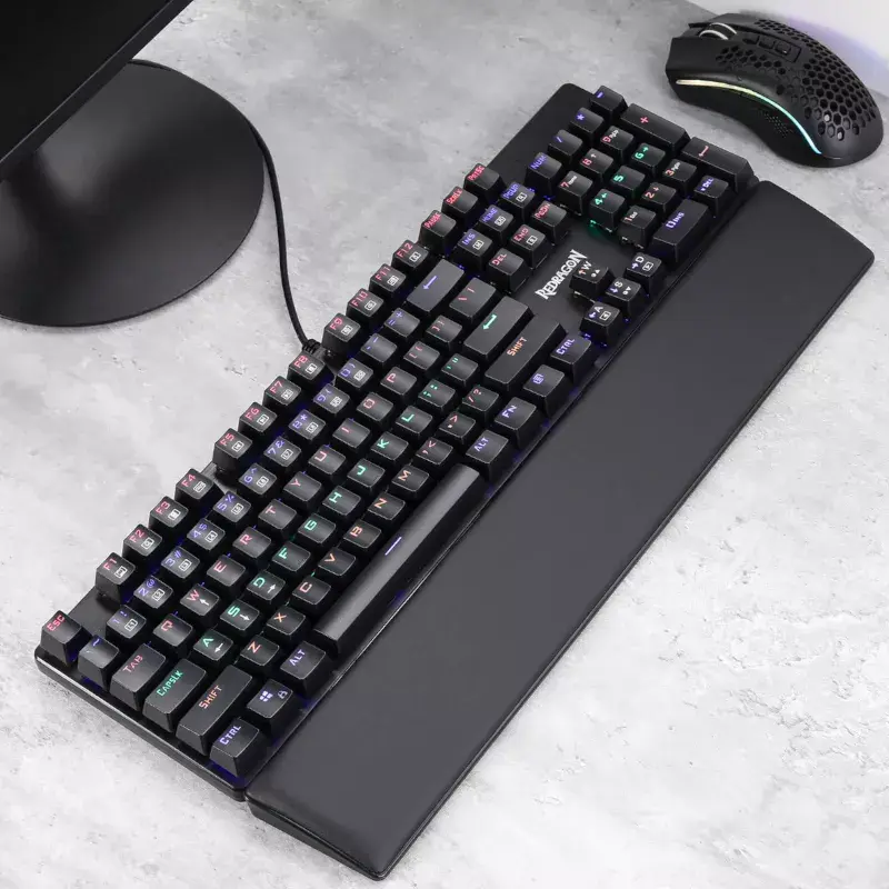Wrist rest REDRAGON P036 Leatherette memory foam Photo 3