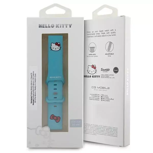 Силиконовый ремешок HELLO KITTY HKUWLSCHBLB 22 мм Photo 4