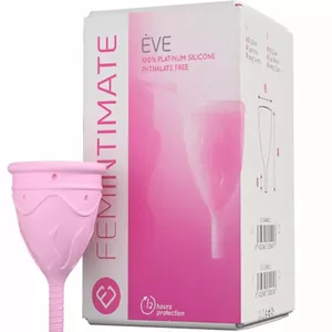 FEMINTIMATE - EVE SILICONE MENSTRUAL CUP SIZE L