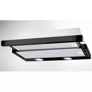 Built-in cooker hood Greentek GTL60-LC28MB with charcoal filter, noise 55 dB