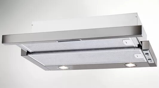 Iebūvējamā Greentek TEL601WM nosūcēja-pārsegs, kanāla pieslēgums