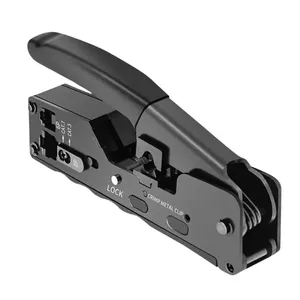 Crimping Tool W-STAR WS7018 for RJ45 RJ12 Cat7 Cat6 Cat5 STP