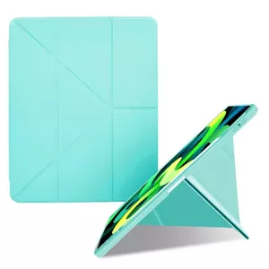 Tablet case ENKAY Origami for Apple iPad Pro 11 (2018) Cyan with stand