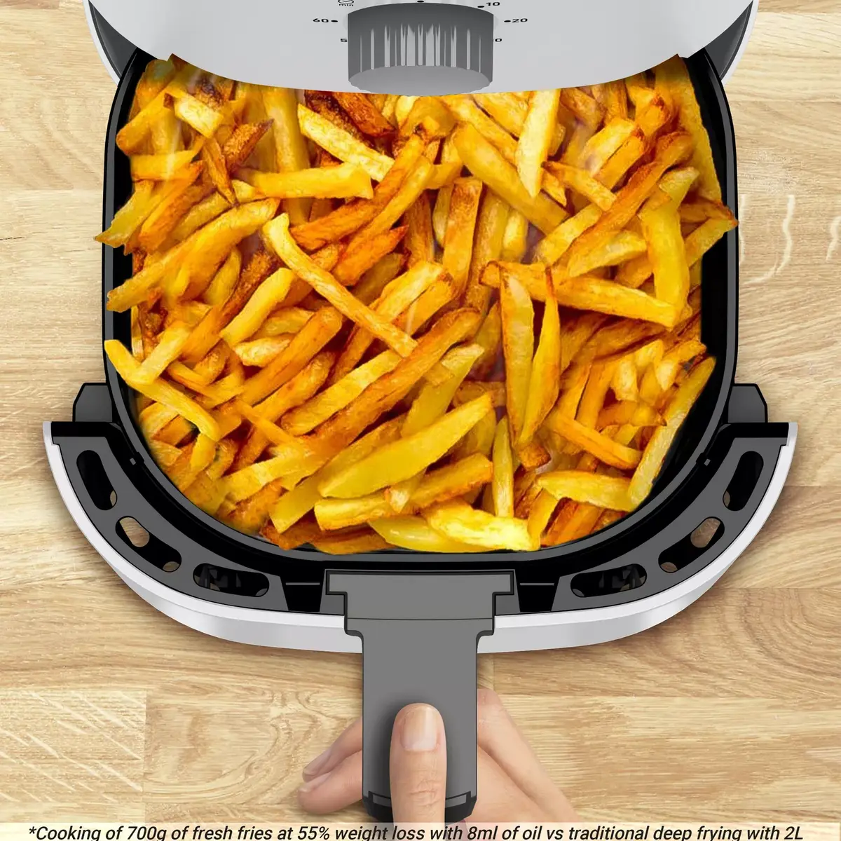 Tefal Easy Fry Essential EY130A аэрогриль Photo 4
