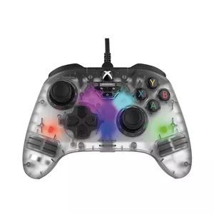 Snakebyte GAMEPAD RGB X Caurspīdīgs USB Spēļu paliktnis Analogs Xbox