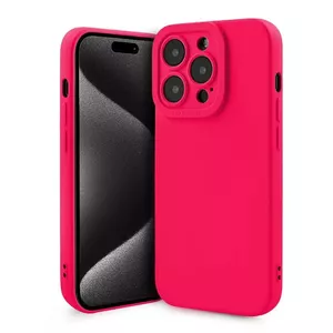 Silikona maciņš Fusion Accessories priekš Apple iPhone 7/8/SE (2020, 2022) — fuksija