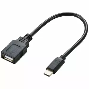 USB cable Renkforce RF-5720376 0.15 m USB A USB C Black