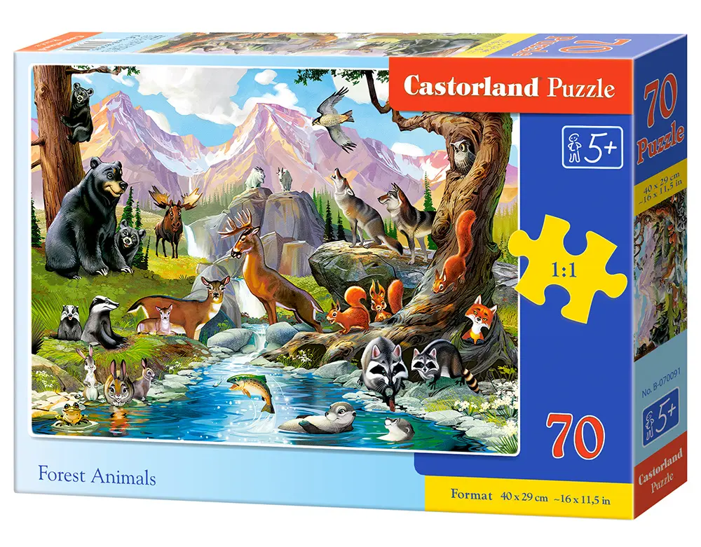 Castorland B-070091 Puzle 70 gabaliņi ar