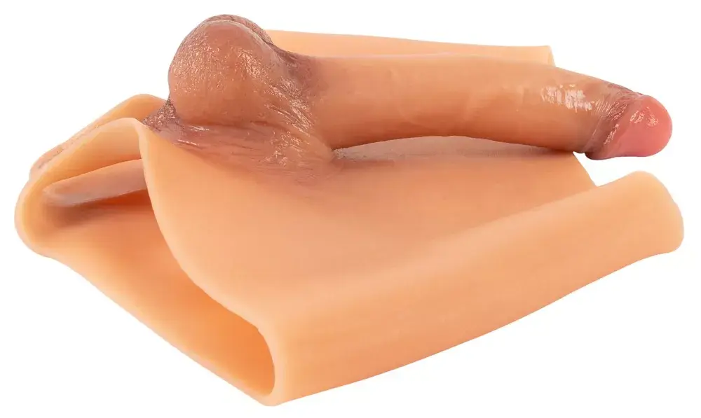 Strap-on you2toys Liquid Silicone Penis Pants Black Photo 3