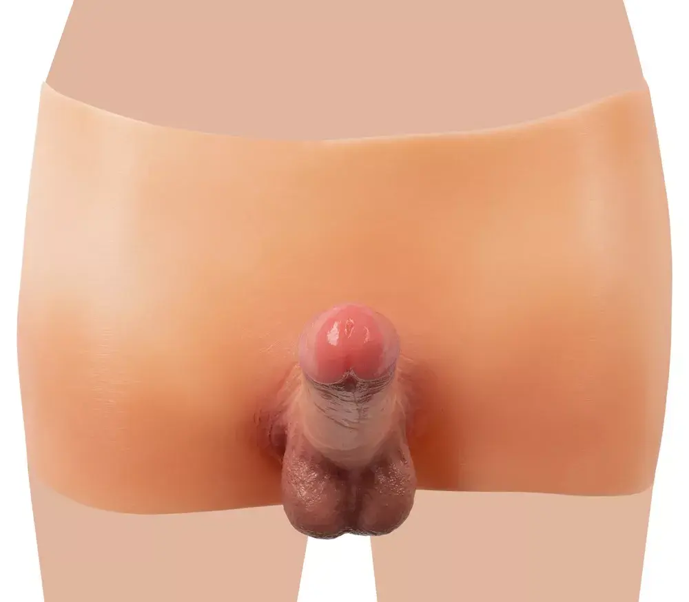 Strap-on you2toys Liquid Silicone Penis Pants Black Photo 5