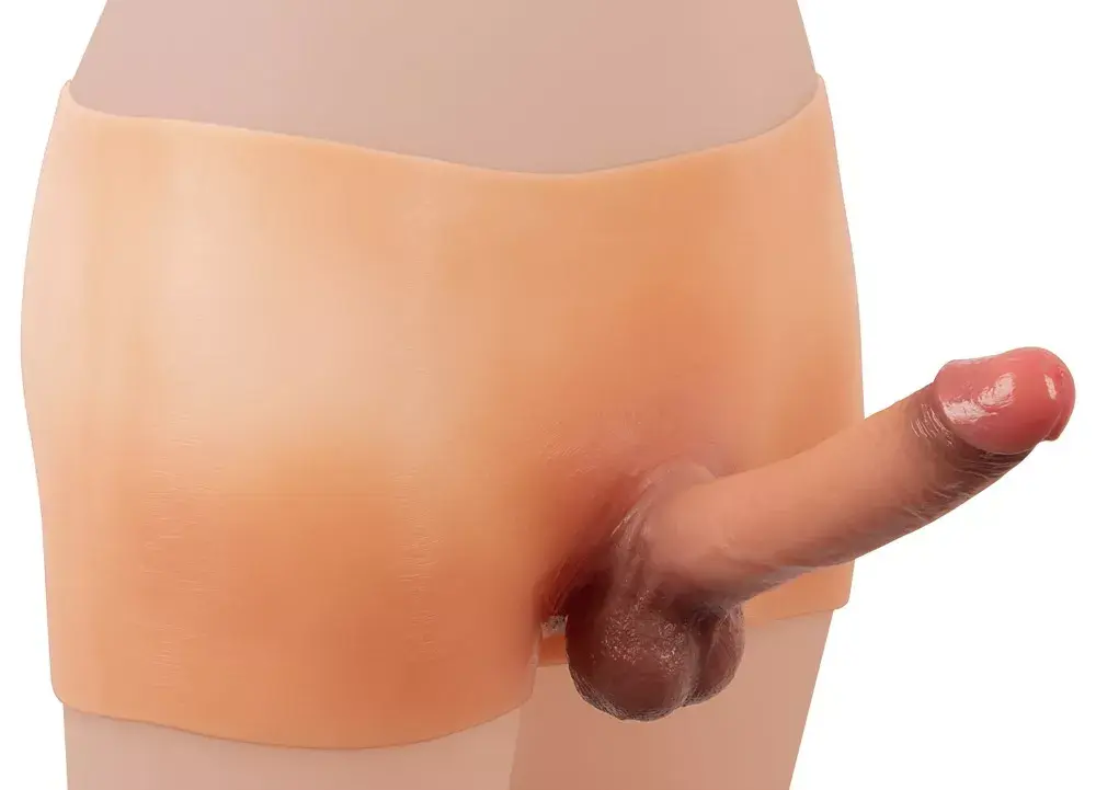 Strap-on you2toys Liquid Silicone Penis Pants Black Photo 6