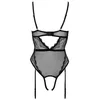 Боди Cottelli Collection Black Pear String XL Photo 7