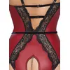 Abierta Fina Bodie XL Red/Black crotchless боди Photo 7