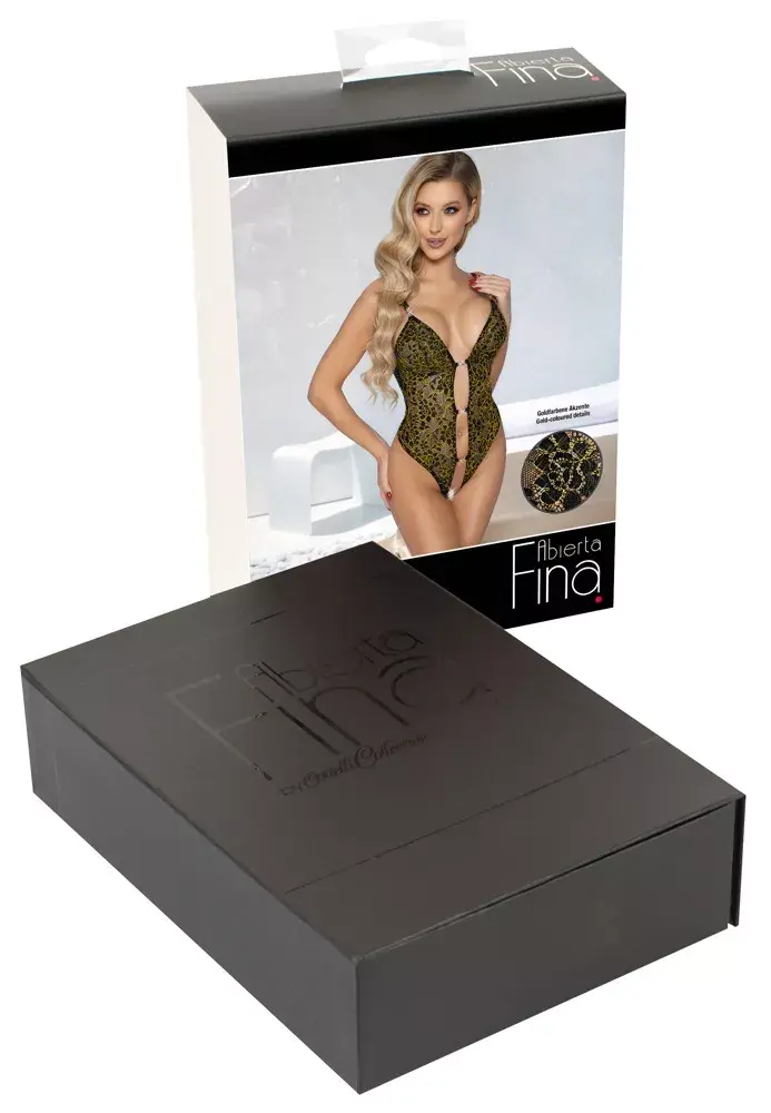 Открытое боди abierta fina Gold abierta fina Photo 11