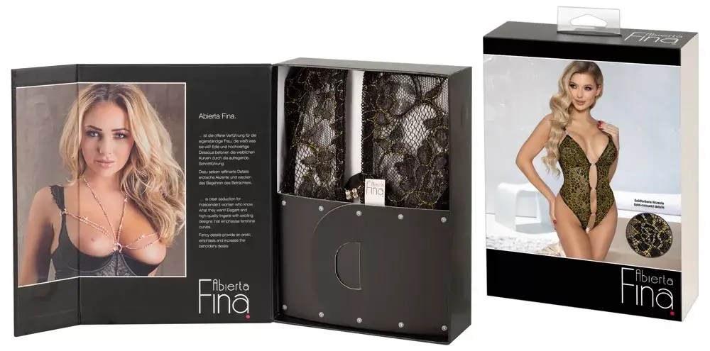 Открытое боди abierta fina Gold abierta fina Photo 12