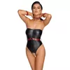 Боди Cottelli Collection S Black Tubebody Bondage Photo 2