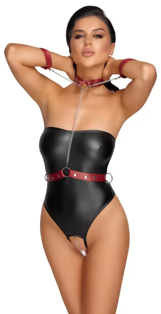 Боди без бретелей Cottelli Collection Tubebody Bondage M Photo 2