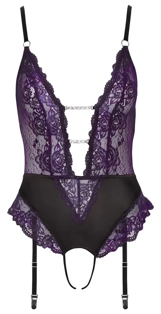 Cottelli Collection боди-стреппер без промежности XL Photo 8