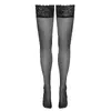 Hold-ups Cottelli Collection 4 melna mežģīņu gumija Photo 8
