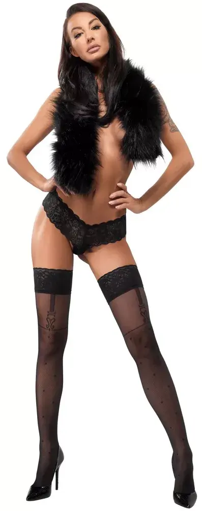Paaugšupiešamās zeķes Cottelli Collection Flirt 4 Photo 4