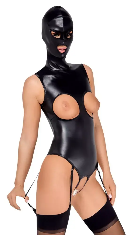 Боди (с вырезом в шагу) bad kitty 2XL Черное Photo 2
